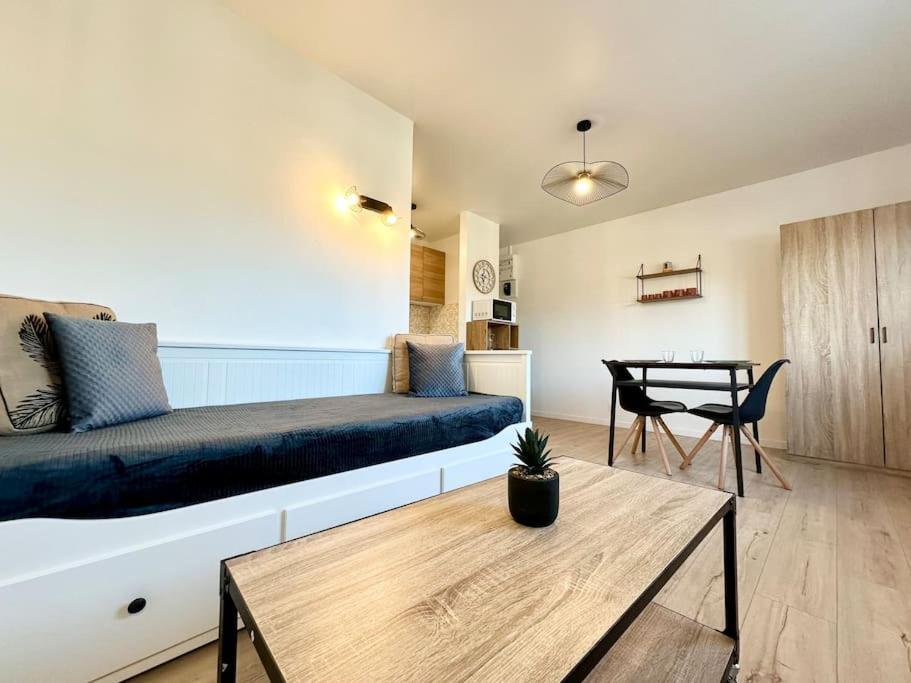 Le Clemenceau - Parking Prive - Fibre & Clim Apartment Mont-de-Marsan Ngoại thất bức ảnh
